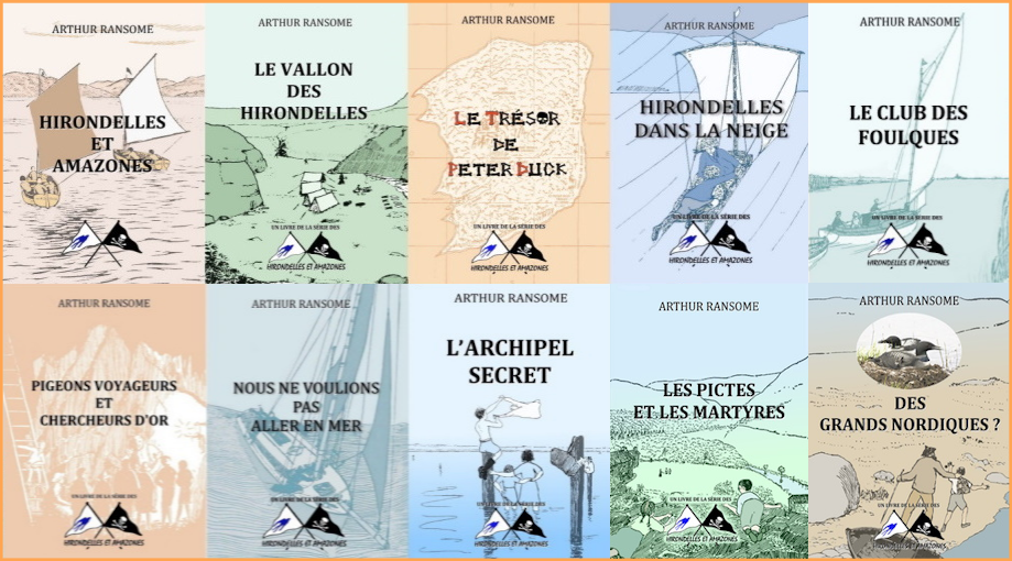 Arthur Ransome – série Hirondelles et Amazones 1-8